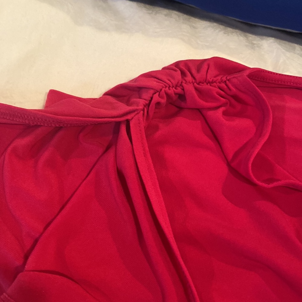 Express Pink Flutter Sleeve Top Size Small - image 5